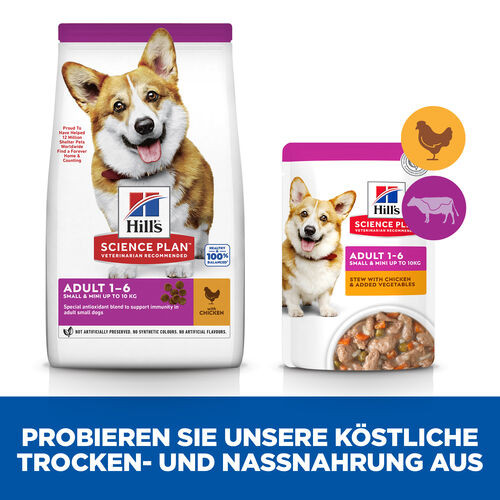 Hill's Adult Small & Mini Huhn Hundefutter