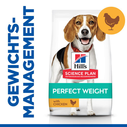 Hill's Perfect Weight Medium Huhn Hundefutter