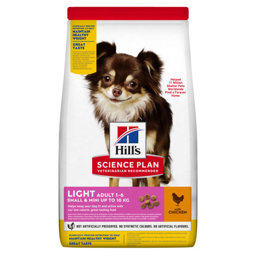 Hill's Adult Light Small & Mini Huhn Hundefutter