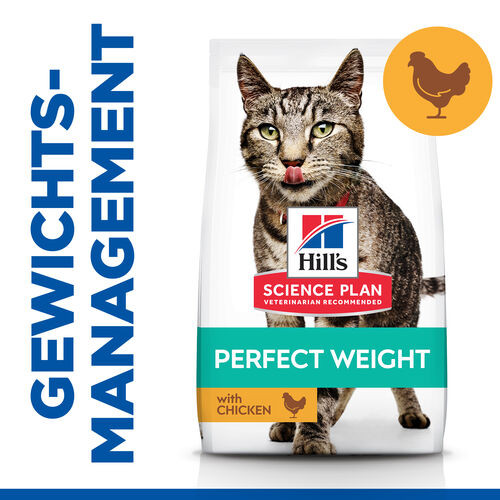 Hill’s Adult Perfect Weight Kip kattenvoer 