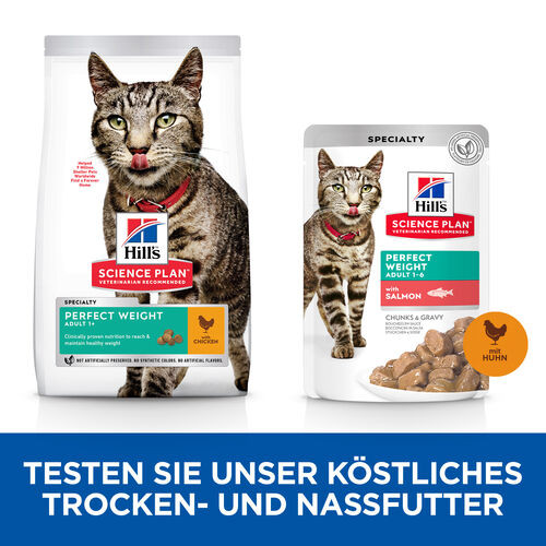 Hill’s Adult Perfect Weight Kip kattenvoer 