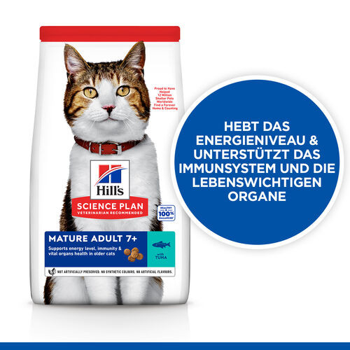 Hill’s Mature Adult Active Longevity Tonijn kattenvoer