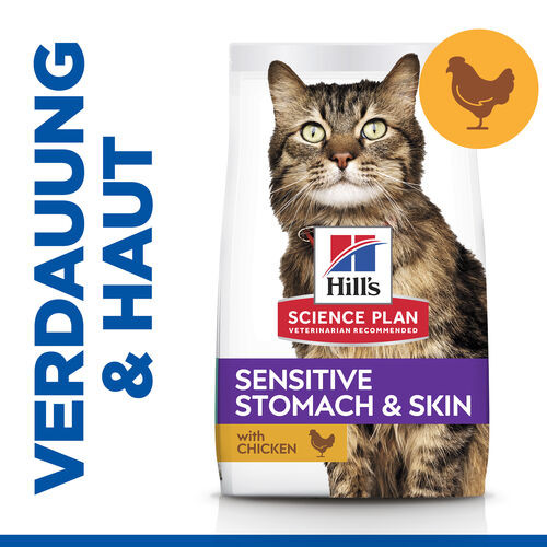 Hill's Adult Sensitive Stomach & Skin Katzenfutter