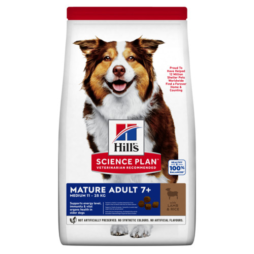 Hill's Mature Adult 7+ Active Longevity Medium Huhn Hundefutter 