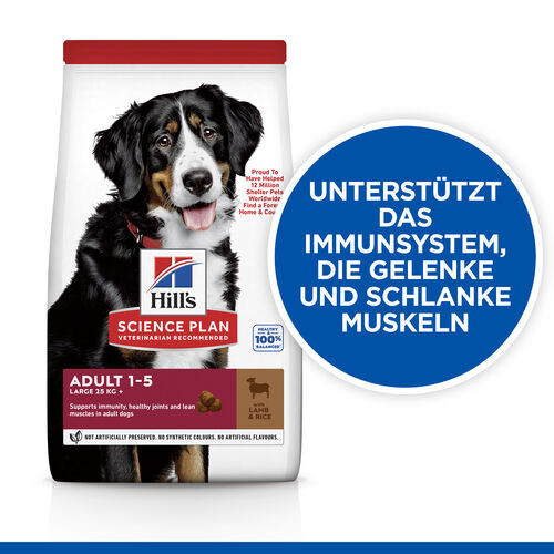 Hill's Adult Advanced Fitness Large Breed Lamm & Reis Hundefutter 