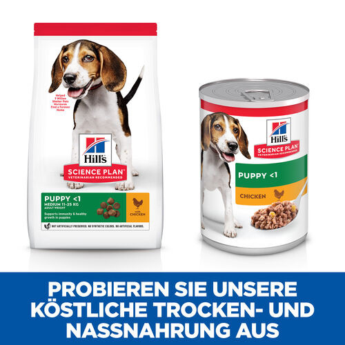 Hill's Puppy Healthy Development Medium Huhn Hundefutter 