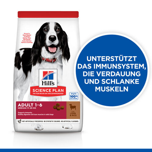 Hill's Adult Advanced Fitness Lamm & Reis Hundefutter 