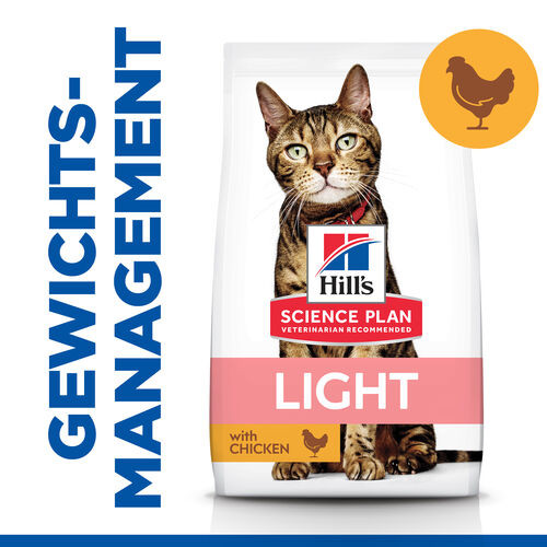 Hill's Adult Light Huhn Katzenfutter 