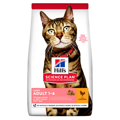 Hill's Adult Light Huhn Katzenfutter 