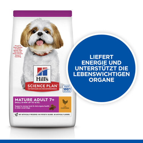 Hill's Mature Adult Small & Mini Huhn Hundefutter