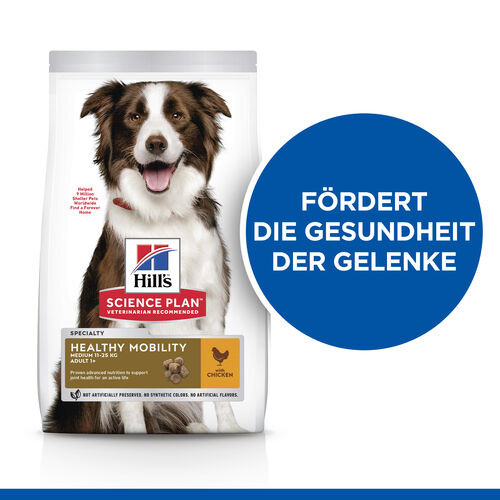Hill's Adult Healthy Mobility Medium Huhn Hundefutter 