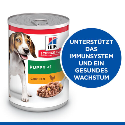 Hill's Puppy Healthy Development Huhn (in Dosen) Hundefutter 