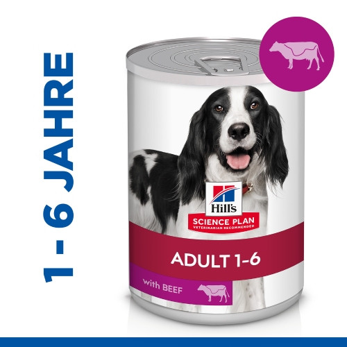 Hill's Adult Advanced Fitness Rind (in Dosen) Hundefutter 