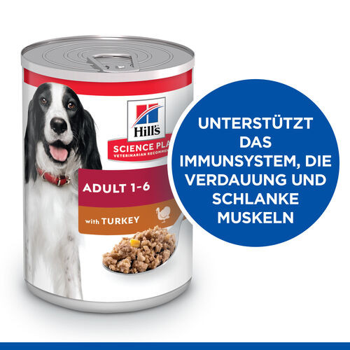 Hill's Adult Advanced Fitness Truthahn (in Dosen) Hundefutter 