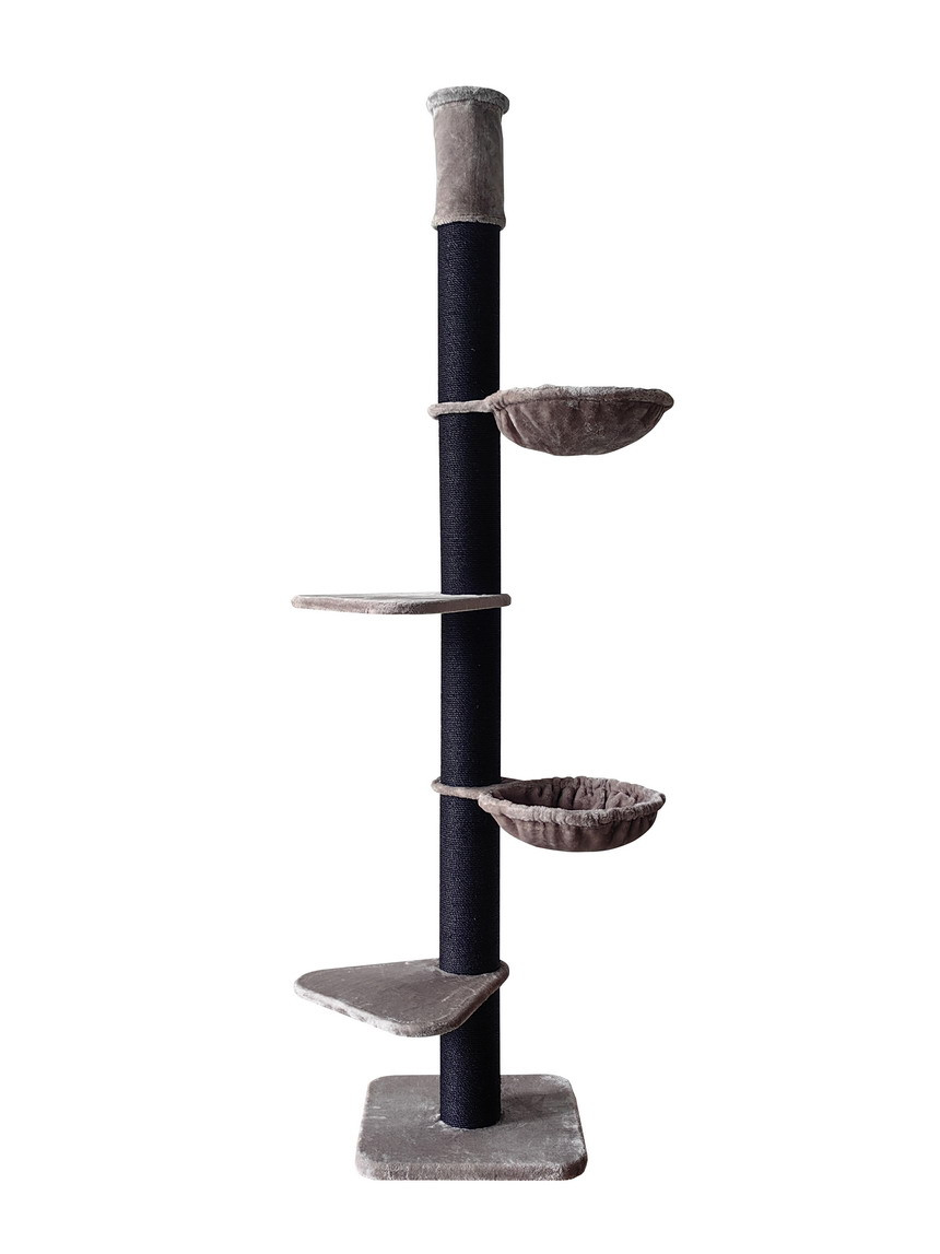 Krabpaal Olympus XXL grijs/zwart 250-275cm