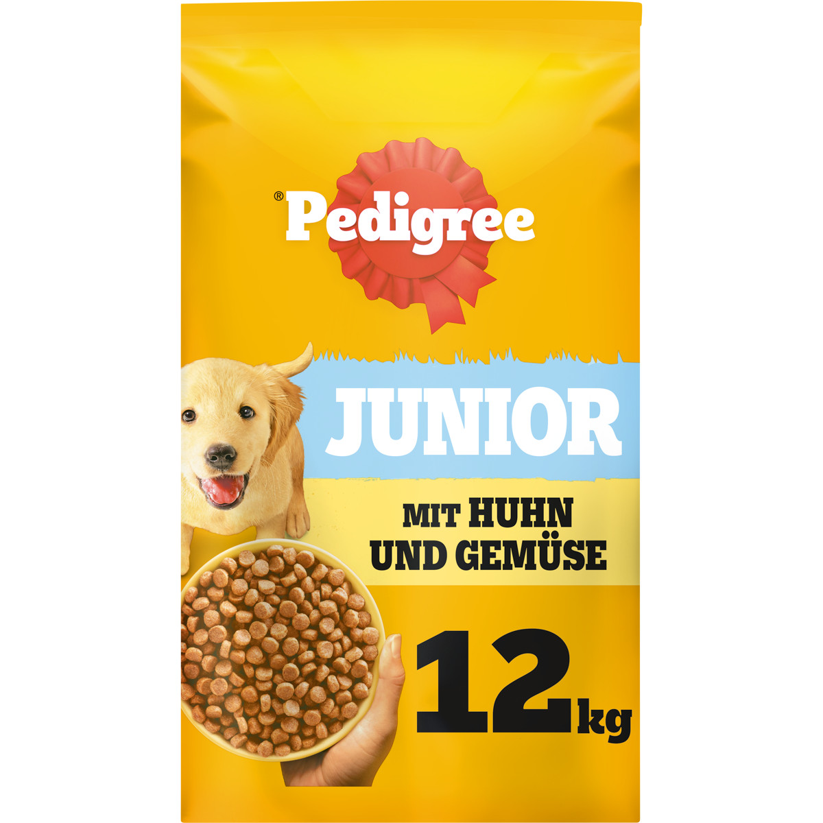 Pedigree Junior mit Geflügel und Gemüse Hundefutter