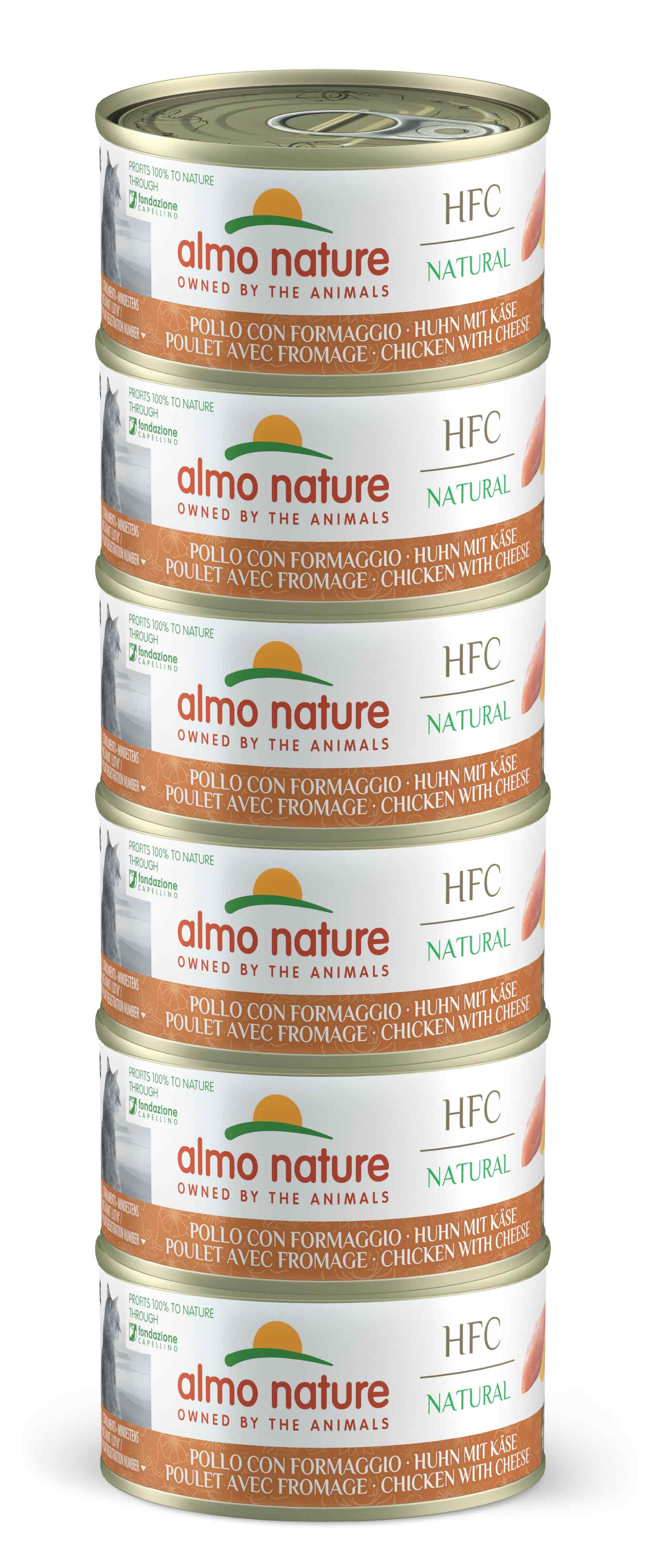 Almo Nature HFC Natural Combipack B Kip 24x70 gr