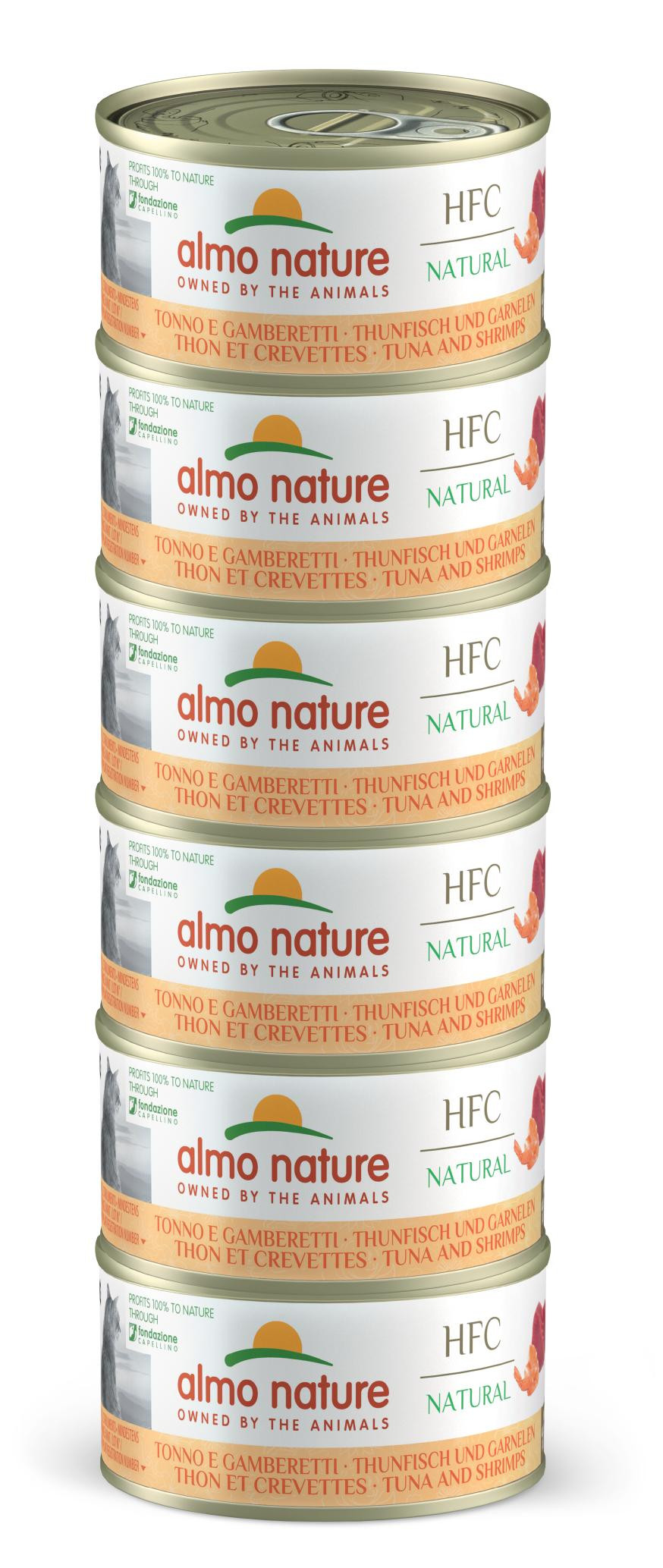 Almo Nature HFC Natural Combipack C Tonijn 24x70 gr