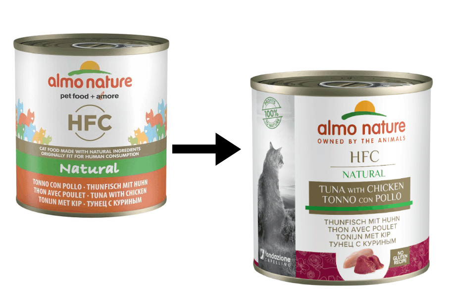 Almo Nature HFC Natural Thunfisch & Huhn Katzenfutter (280 g)