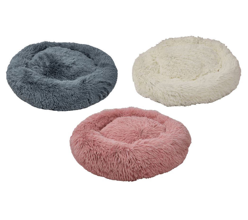 Donut Katzenbett Weich & Rund – Kuscheliger Schlafplatz Für Katzen & Kleine Hunde