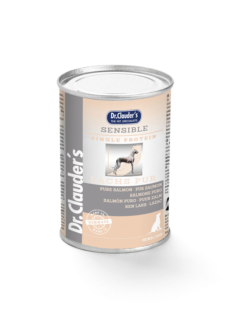 Dr.Clauder's Sensible puur zalm natvoer hond
