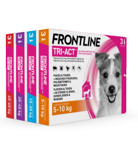Frontline Tri-Act Spot-on anti-parasiet hond L / 20 - 40 kg