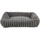 Trixie Hundebett Lonni in Breitcord-Optik grau