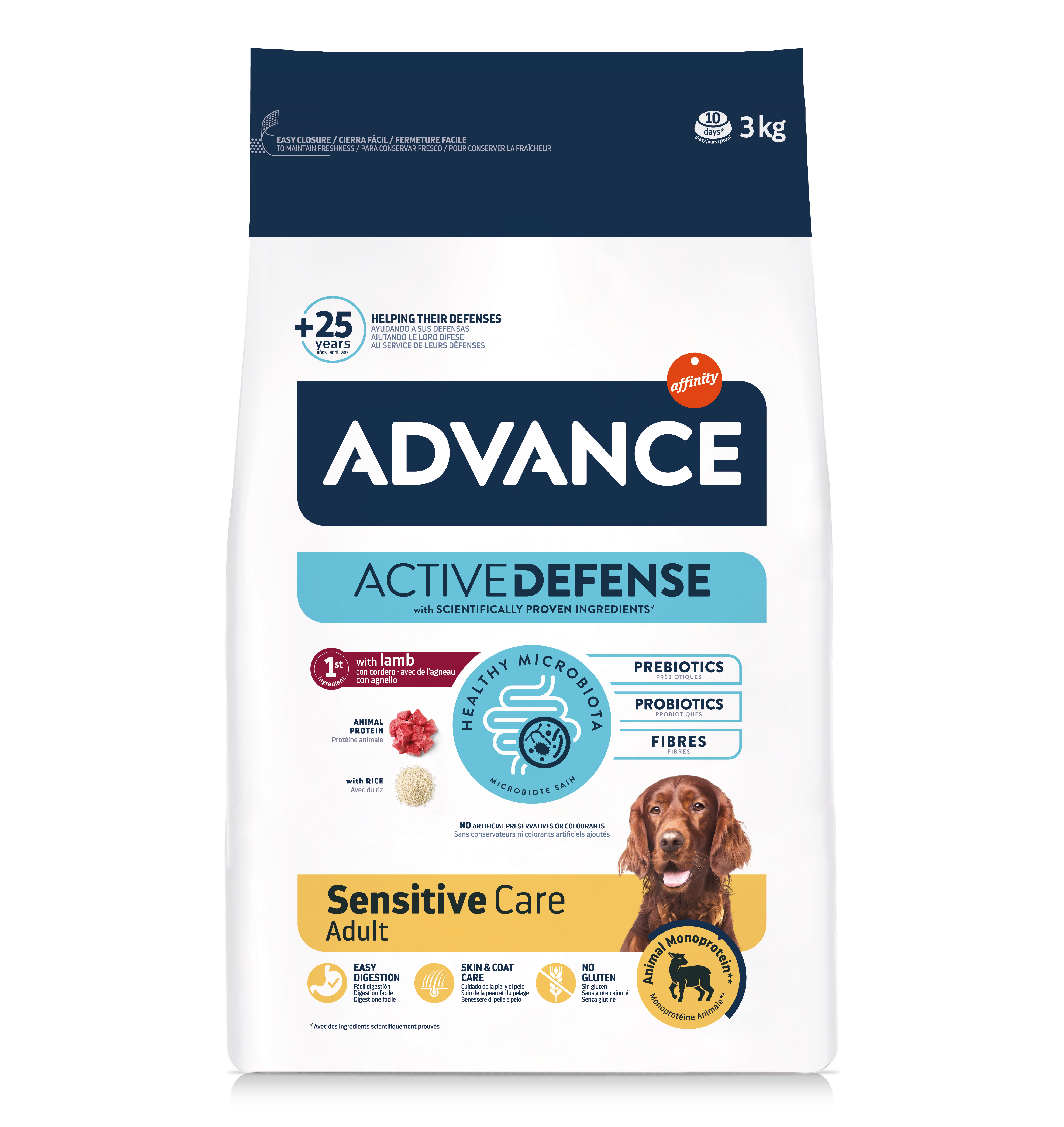 Advance Sensitive met lam en rijst hondenvoer