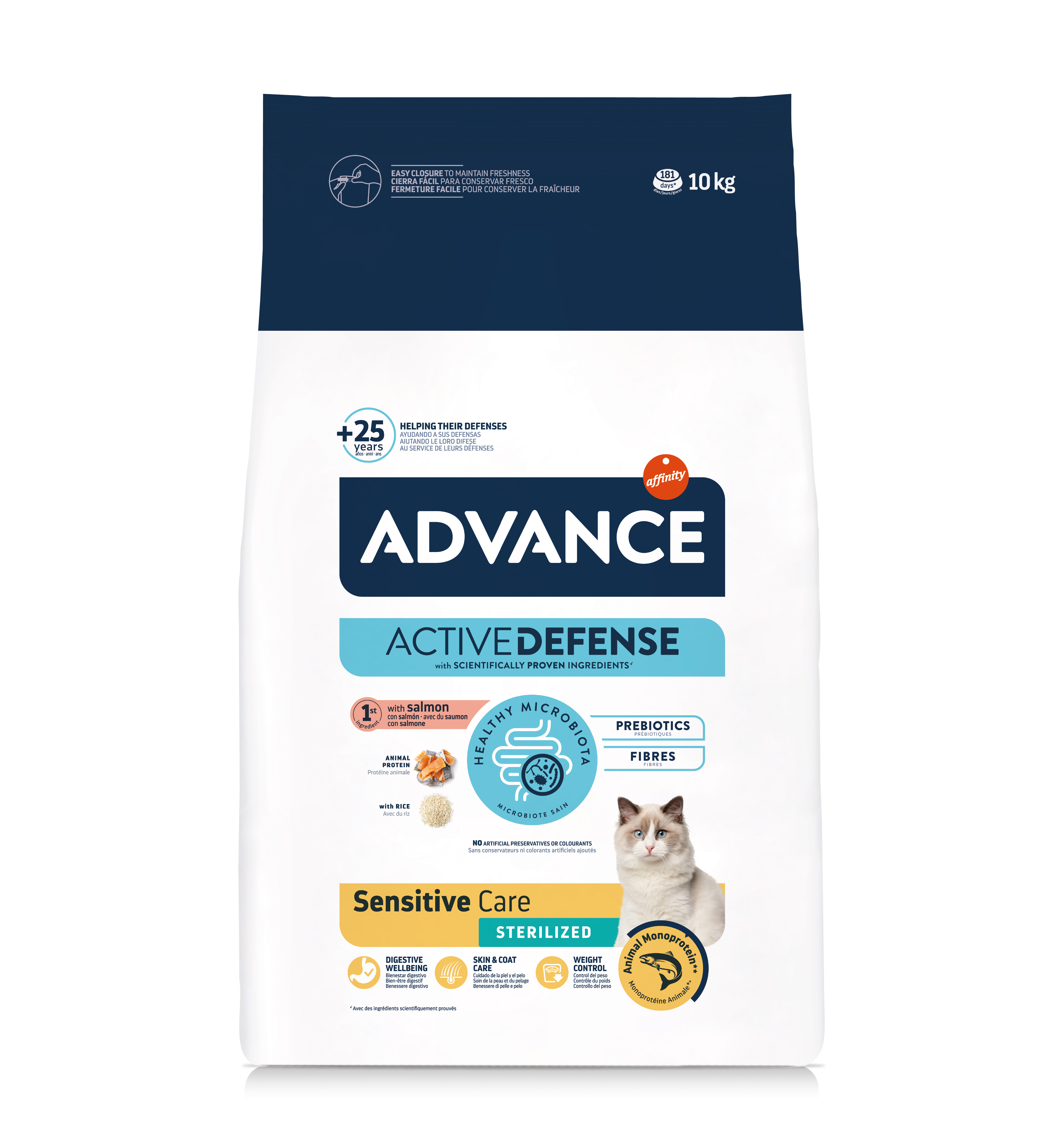 Advance Sterilised Sensitive met Zalm Kattenvoer