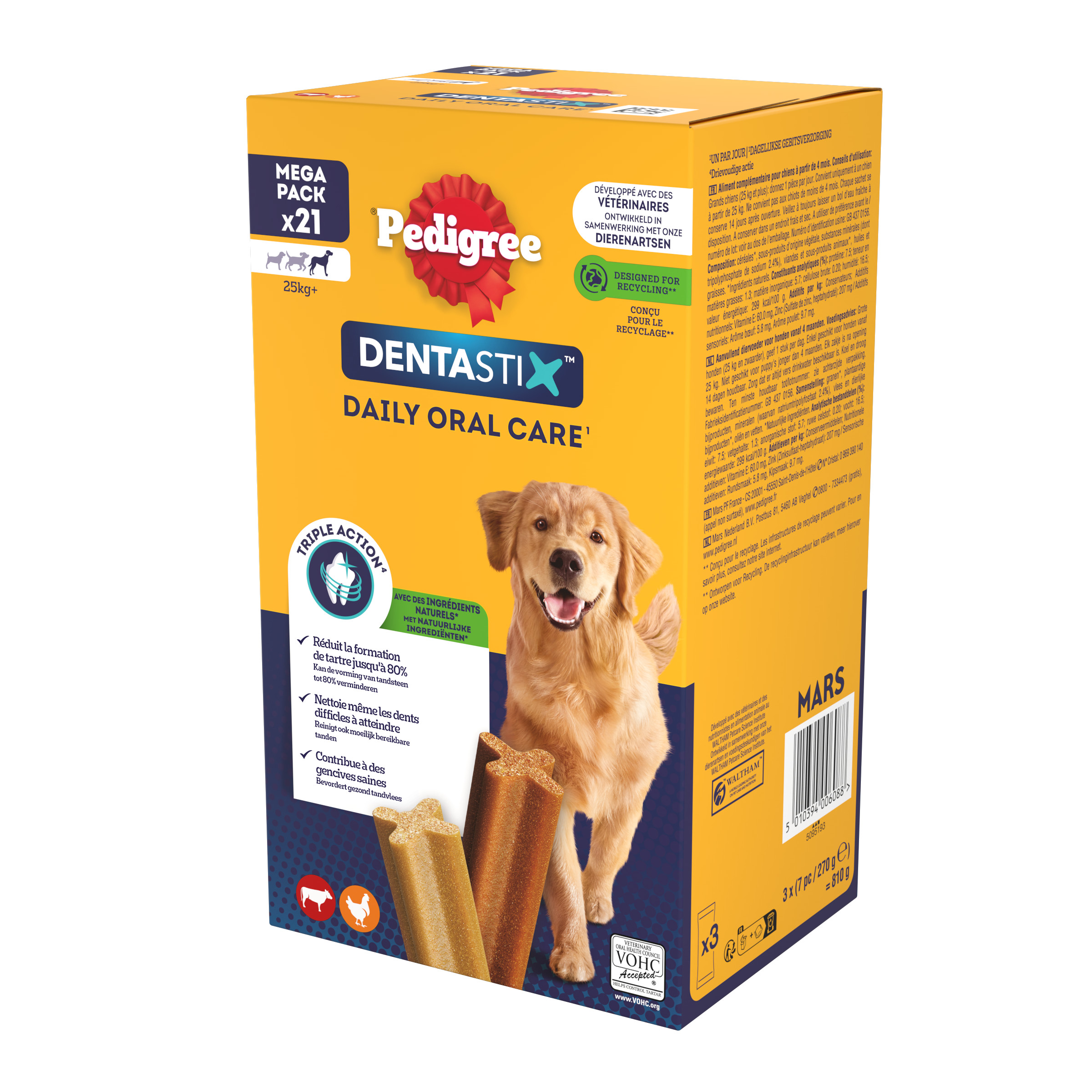 Pedigree Dentastix Large Hundesnacks für groβe Hunde über 25 kg