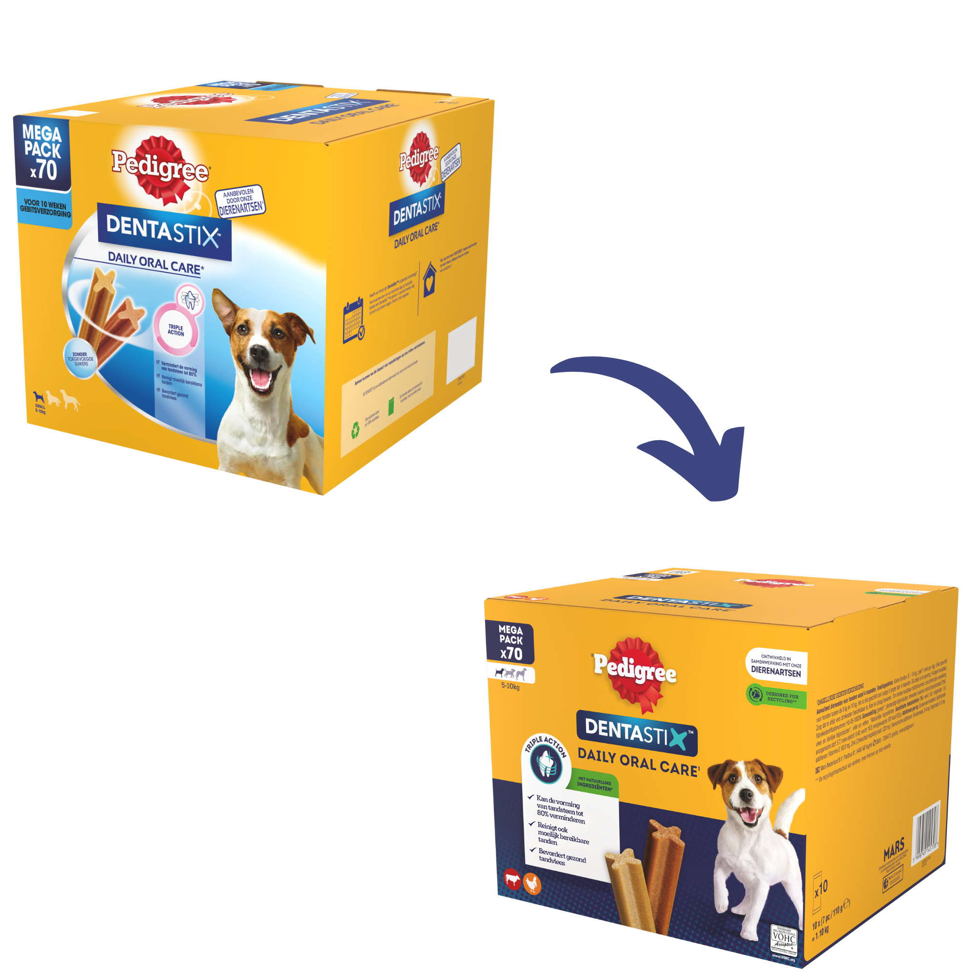 Pedigree Dentastix Mini Hundesnacks für kleine Hunde bis 10 kg