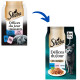 Sheba Délices du Jour mit Thunfisch/Lachs in Gelee Katzen-Nassfutter (Beutel 50 g)