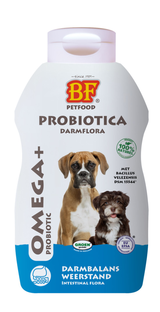 BF Petfood Omega+ Probiotica supplement hond