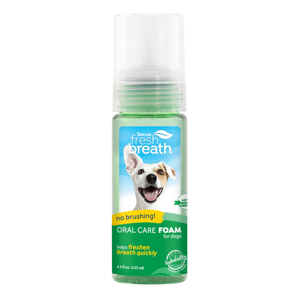 Tropiclean Fresh Breath Foam gebitsreiniging hond