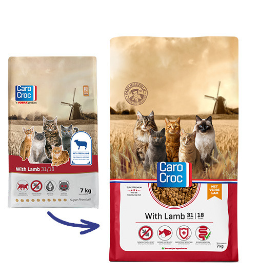 Carocroc with Lamb kattenvoer
