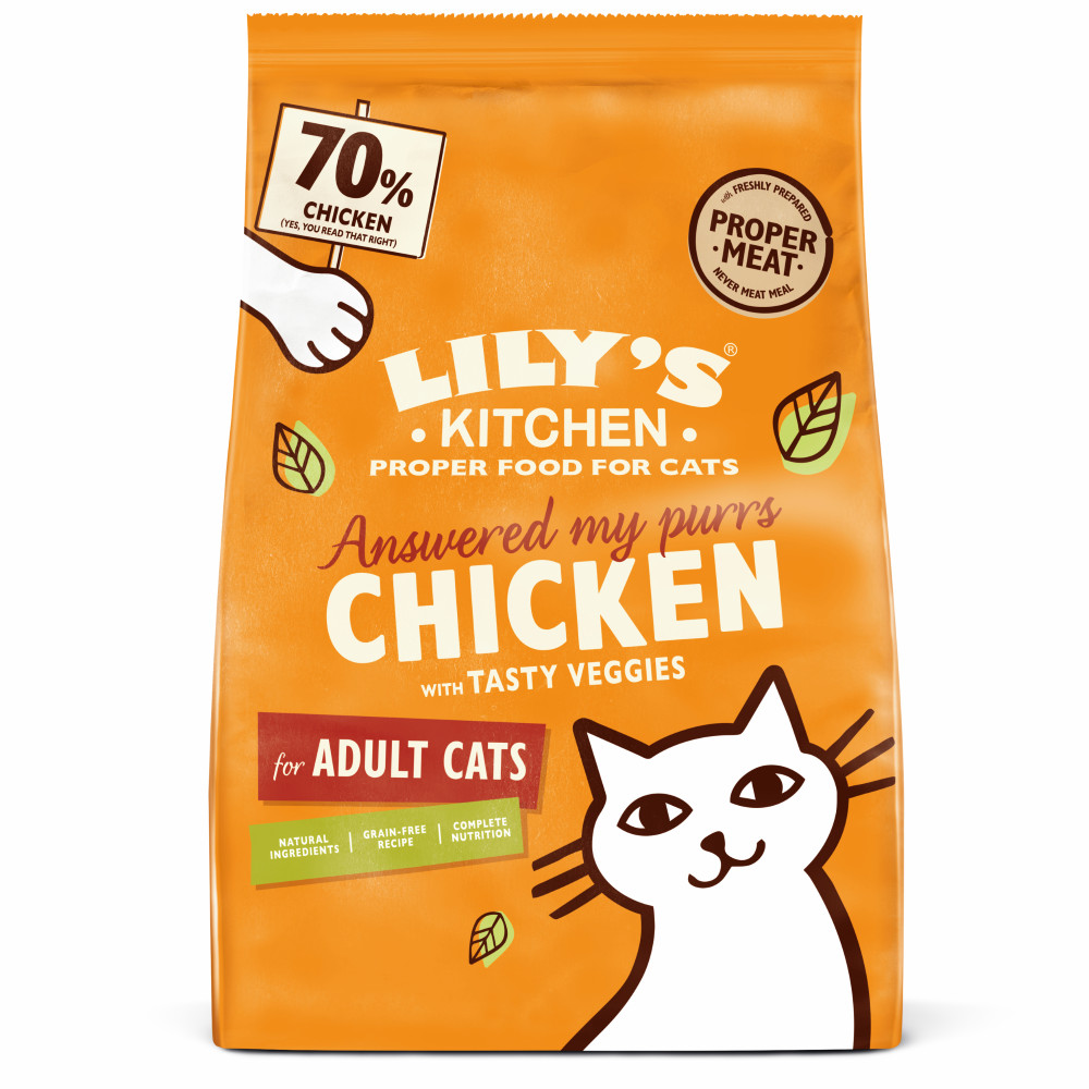 Lily's Kitchen Adult kip met groenten kattenvoer