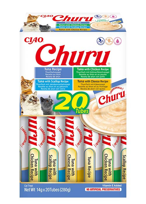 Inaba Ciao Churu multipack met tonijn kattensnack