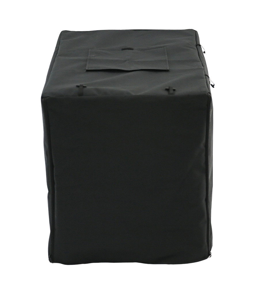Bench Abdeckung für den Hund - schwarz