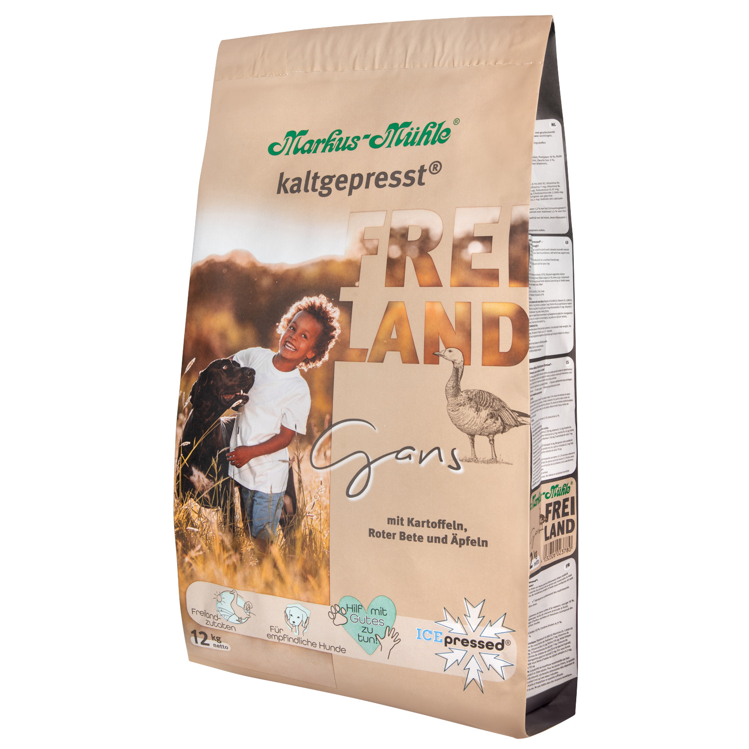 Markus-Mühle Freiland gans hondenvoer