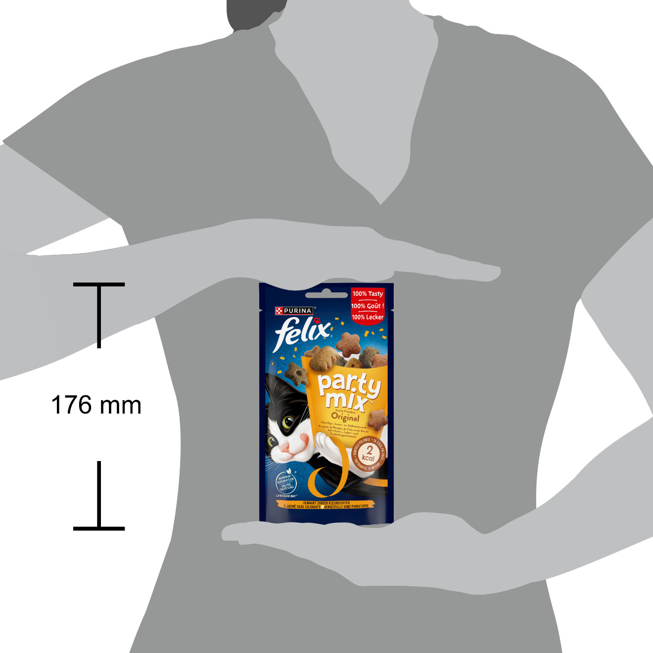 Felix Knabber Mix Original Katzensnack