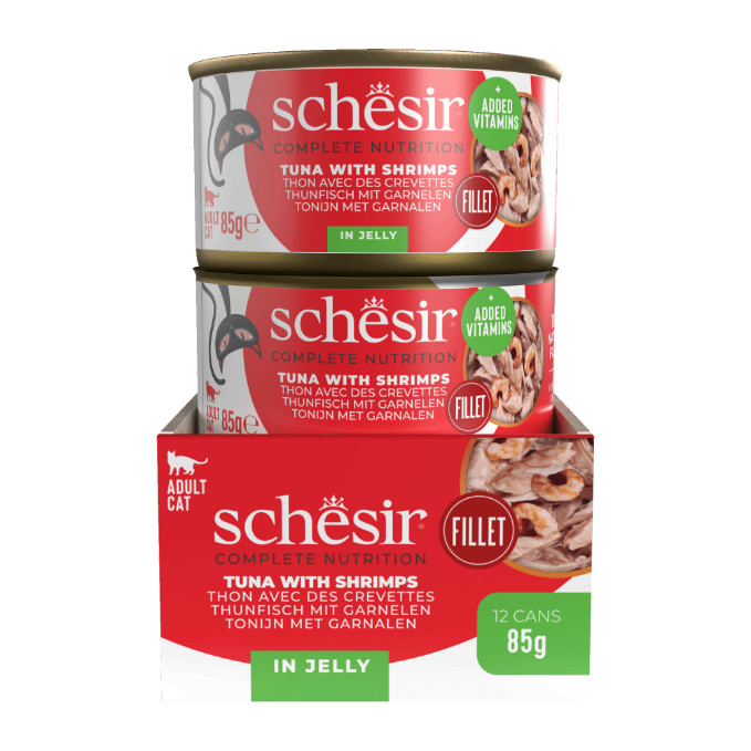 Schesir Tonijn met garnalen Schesir Tonijn met garnalen