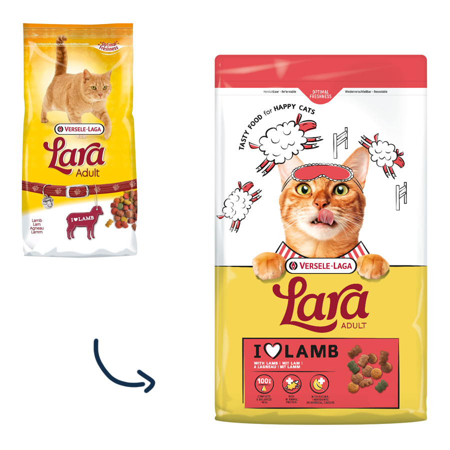Versele-Laga Lara Adult mit Lamm Katzenfutter