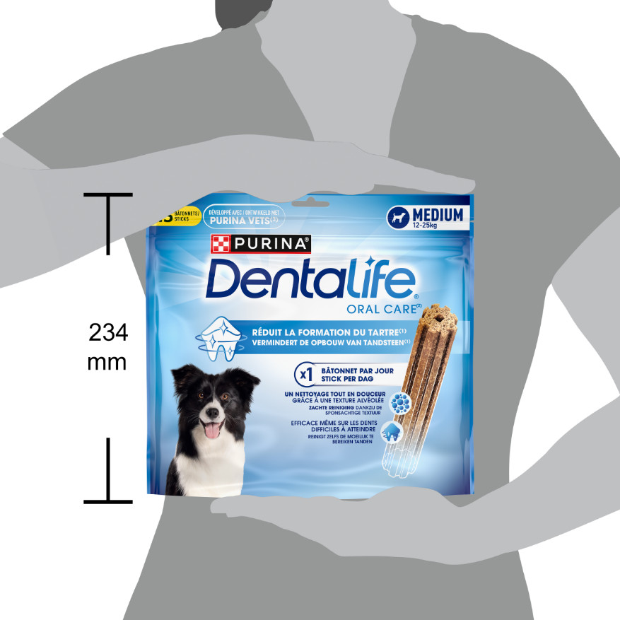 Purina DentaLife Daily Oral Care Medium Hundesnack (Maxi Pack)
