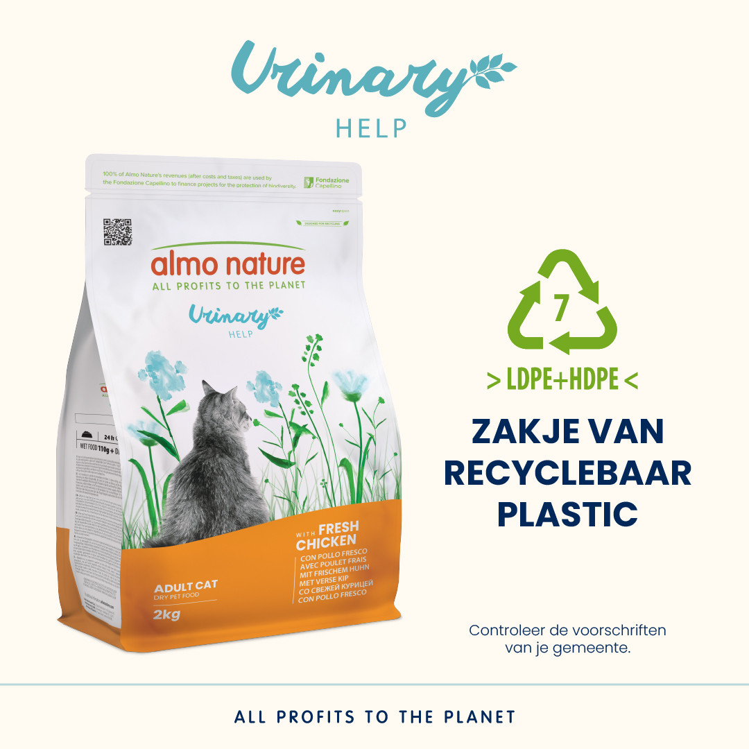Almo Nature Urinary Help kip kattenvoer