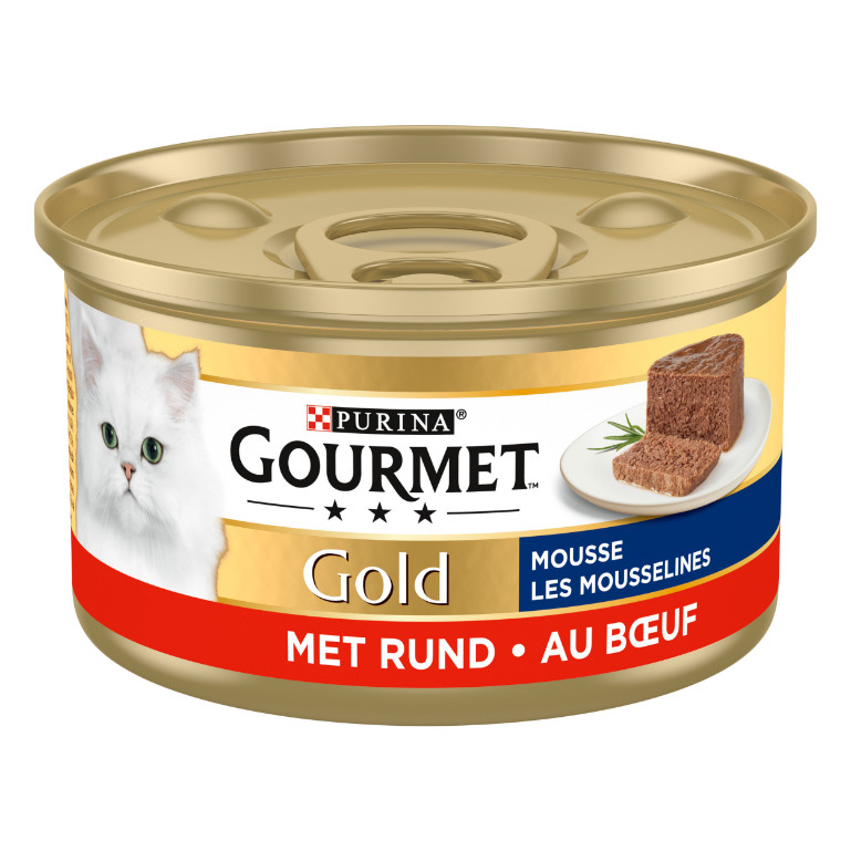 Gourmet Gold Mousse Rind Katzenfutter