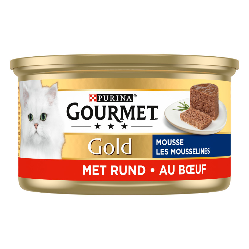 Gourmet Gold Mousse Rind Katzenfutter