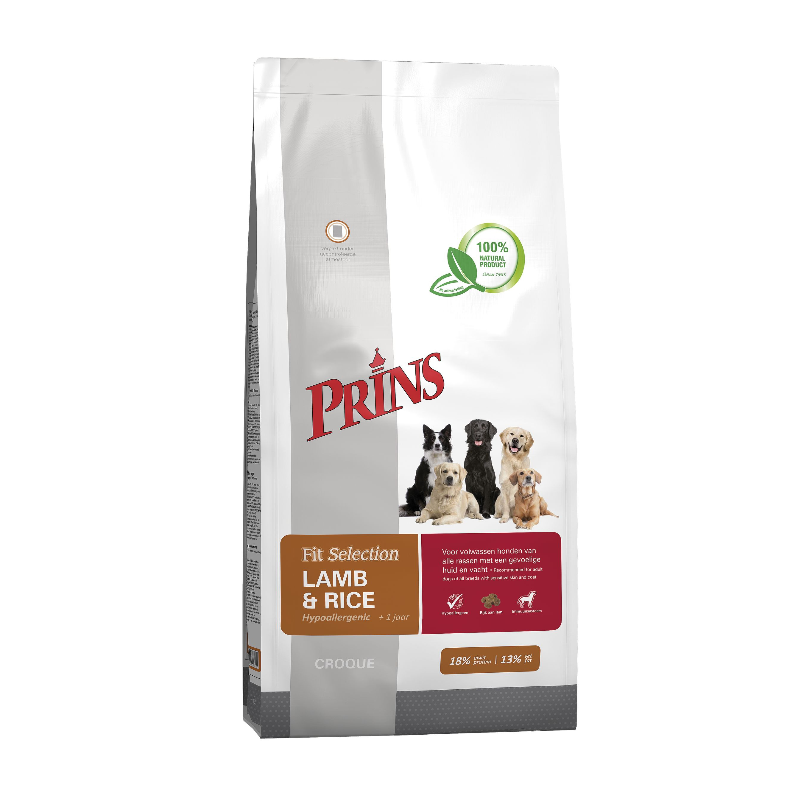 Prins Fit Selection mit Lamm und Reis Hundefutter