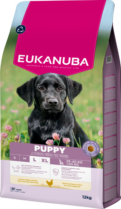 Eukanuba Growing Puppy Large Breed kip hondenvoer Eukanuba Growing Puppy Large Breed kip hondenvoer