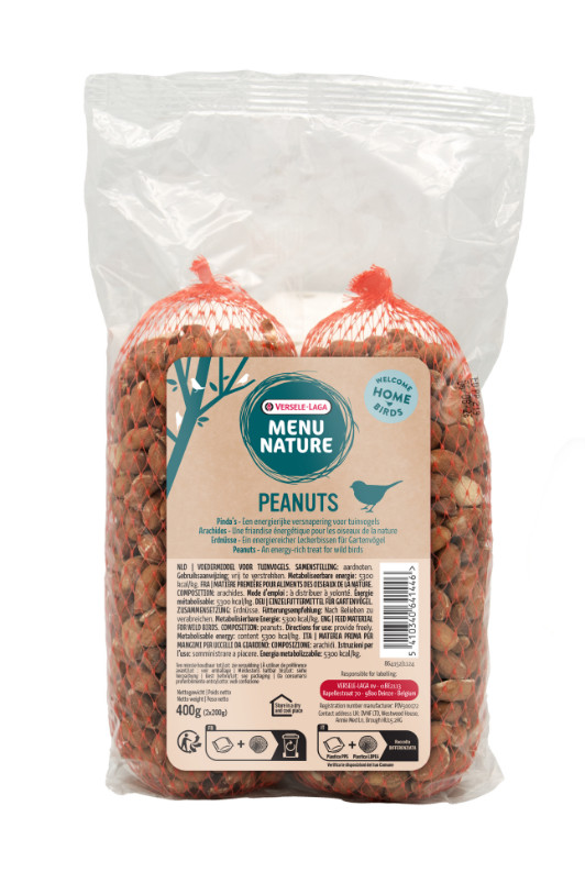 Pindatnetjes voor buitenvogels Pindatnetjes voor buitenvogels