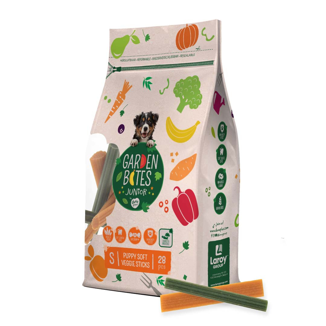 Garden Bites Puppy Soft Veggie Sticks hondensnack
